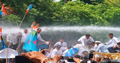 केंद्रीय शिक्षा मंत्री धर्मेंद्र प्रधान के इस्तीफे की मांग को लेकर  एनएसयूआई ने किया सचिवालय कूच, हजारों छात्र सड़कों पर उतरे , किया जोरदार प्रदर्शन
