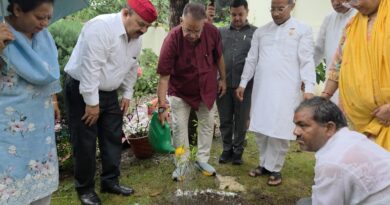 कृषि मंत्री जोशी ने विश्व पर्यावरण दिवस पर किया पौधारोपण, कहा  पर्यावरण संरक्षण केवल एक दिवस तक सीमित न रहकर हमारी जीवनशैली का हिस्सा बनना चाहिए