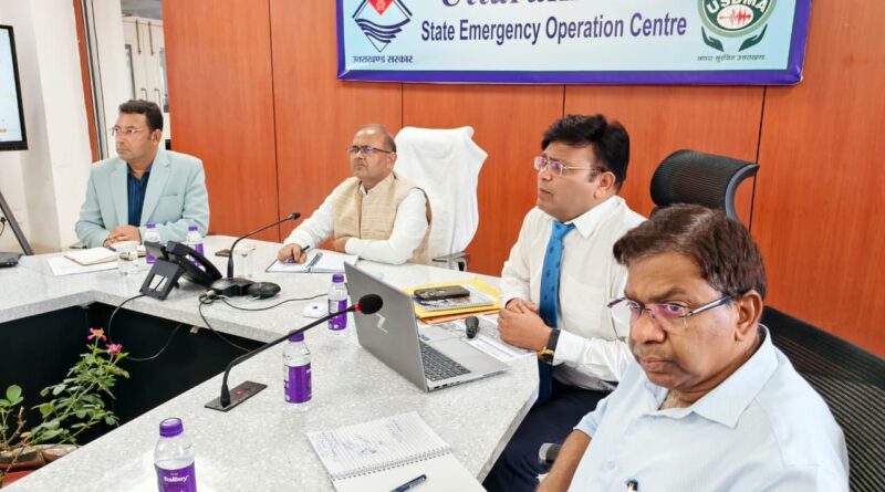 माॅक ड्रिल से परखी जाएगी मानसून की तैयारियां, 2 जुलाई को सभी 13 जनपदों में करीब 70 स्थानों पर एक साथ होगा आयोजन