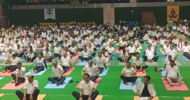 अन्तर्राष्ट्रीय योग दिवस पर किया गया सामूहिक योगाभ्यास – परेड ग्राउंड में दिया योग से स्वास्थ्य का संदेश, शारीरिक, मानसिक एवं आध्यात्मिक स्वास्थ्य का सशक्त माध्यम है योग