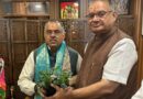 भाजपा के राष्ट्रीय महामंत्री तरुण चुघ से नई दिल्ली में मिले कैबिनेट मंत्री जोशी,प्रदेश में संचालित विकास कार्यों व  जनकल्याणकारी योजनाओं की जानकारी की साझा