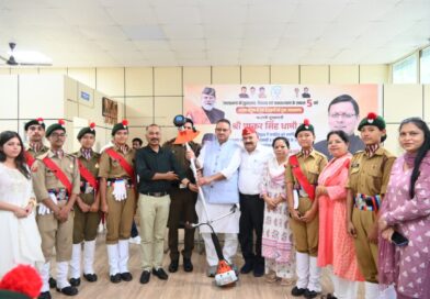 सैनिक कल्याण मंत्री जोशी ने एनसीसी कैडेटों का उत्साहवर्धन कर  दिया हरसंभव सहयोग का भरोसा