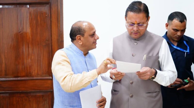 उत्तरकाशी के चिन्यालीसौड़ में खुलेगा सेंट्रल स्कूल,सीएम धामी ने दिया आश्वासन: मनवीर चौहान