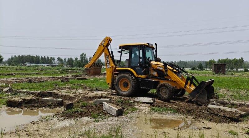 एमडीडीए का बड़ा एक्शन, 100 बीघा अवैध प्लॉटिंग की गई ध्वस्त, , कई बहुमंजिला निर्माण किए सील