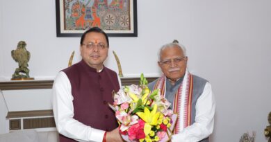 सीएम पुष्कर धामी ने केंद्रीय विद्युत मंत्री मनोहर खट्टर से मुलाकात कर उत्तराखंड से संबंधित कई मुद्दे रखे , पूर्वोत्तर राज्यों की तर्ज पर जल विद्युत परियोजनाओं के लिए विशेष वित्तीय सहायता उपलब्ध कराने का अनुरोध सीएम पुष्कर धामी ने केंद्रीय विद्युत मंत्री मनोहर खट्टर से मुलाकात कर उत्तराखंड से संबंधित कई मुद्दे रखे , पूर्वोत्तर राज्यों की तर्ज पर जल विद्युत परियोजनाओं के लिए विशेष वित्तीय सहायता उपलब्ध कराने का अनुरोध