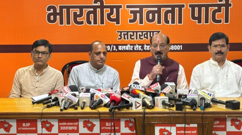 कैबिनेट मंत्री सुबोध उनियाल ने लोकसभा में नेता प्रतिपक्ष राहुल गांधी पर लगाया नीट पर सदन में बहस में भाग लेने के बजाय भागने का आरोप