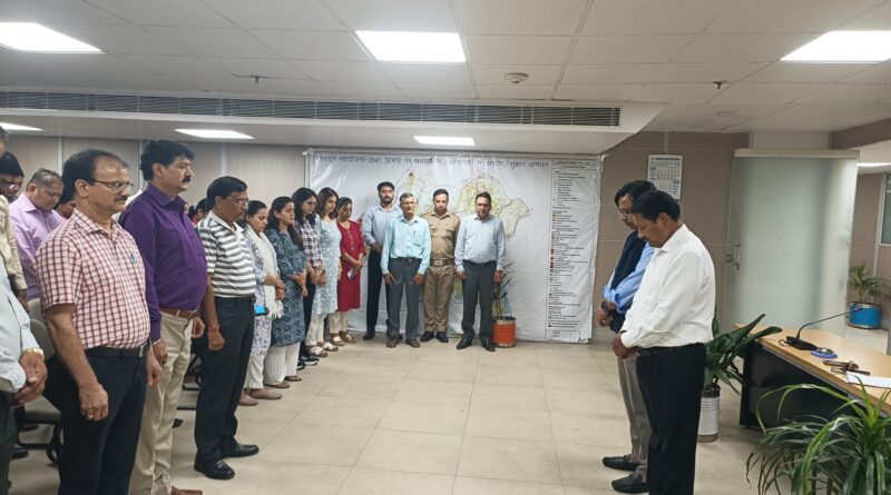 मसूरी-देहरादून विकास प्राधिकरण में   विभाजन की विभीषिका को याद कर दी गई श्रद्धांजलि, बंटवारे के दौरान जान गंवाने वाले लोगों की स्मृति में दो मिनट का  रखा गया मौन