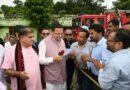 मुख्यमंत्री का नैनीताल भ्रमण- सीएम धामी ने  राजकीय इंटर कॉलेज लाखनमंडी में क्षेत्रीय जनता की समस्याओं को सुना 