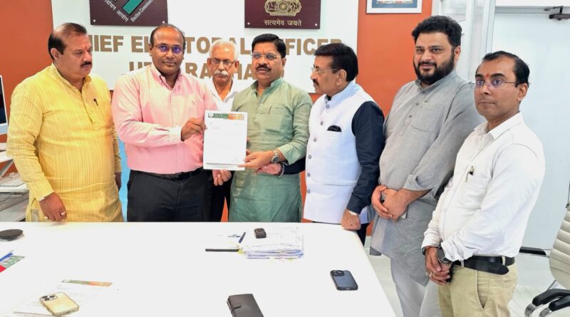 भाजपा प्रतिनिधिमंडल ने की  मुख्य निर्वाचन अधिकारी से मुलाकात,  कांग्रेस पर लगाए BLO एवं पार्टी के BLA 2 को धमकाने के आरोप
