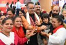 मसूरी में धूमधाम से मनाया गया रक्षाबंधन समारोह-  हजारों बहनों ने कैबिनेट मंत्री जोशी की कलाई पर बांधा रक्षा सूत्र, दीर्घायु की कामना