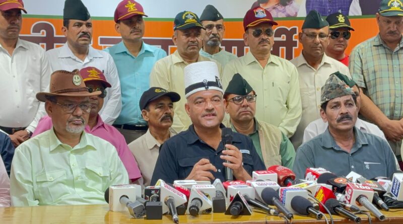 राज्य पूर्व सैनिक कल्याण सलाहकार परिषद के अध्यक्ष अजय कोठियाल ने कहा –  धामी सरकार, अग्निवीरों के सुरक्षित और सम्मानजनक भविष्य को लेकर गंभीर एवं प्रतिबद्ध 