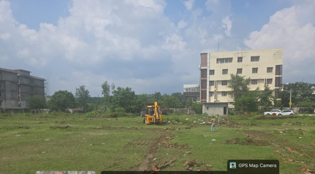 अवैध प्लॉटिंग पर प्राधिकरण ने का एक्शन : झाझरा में पांच बीघा अनाधिकृत प्लॉटिंग एमडीडीए ने की ध्वस्त