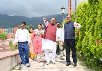 सैनिक कल्याण मंत्री जोशी ने किया सैन्यधाम का निरीक्षण ,चल रहे निर्माण एवं रख-रखाव संबंधी कार्यों का लिया जायजा