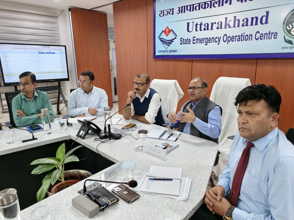 उत्तराखण्ड के आपदा प्रबंधन माॅडल से रूबरू हुए एचपीएसडीएमए के  उपाध्यक्ष दीपक राठौर ,आपसी सहयोग और समन्वय की  जताई इच्छा